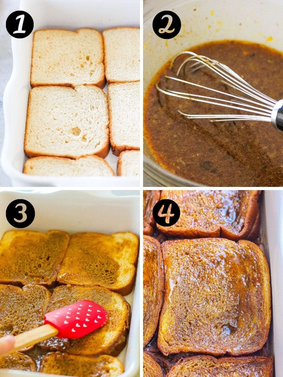 how to make gingerbread French toast