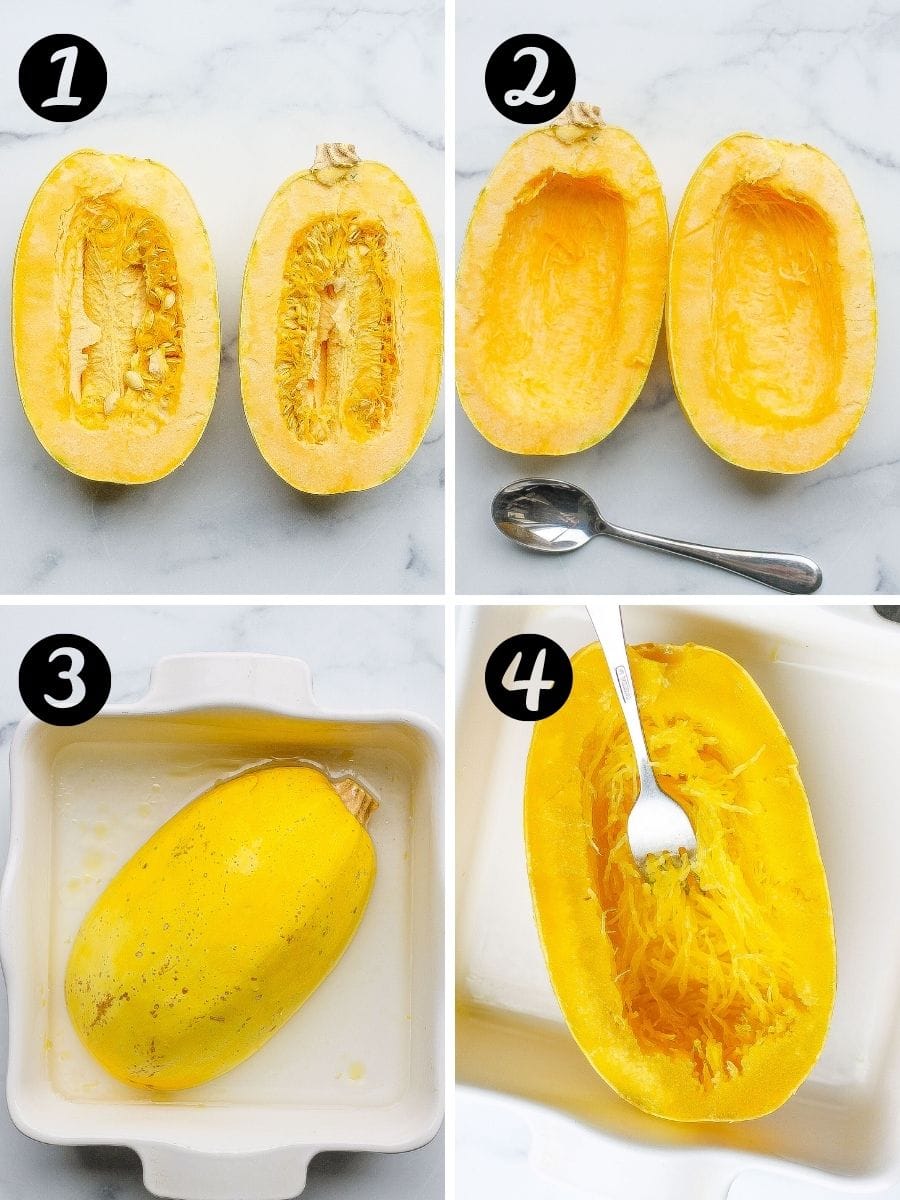 How to cook spaghetti squash in the microwave