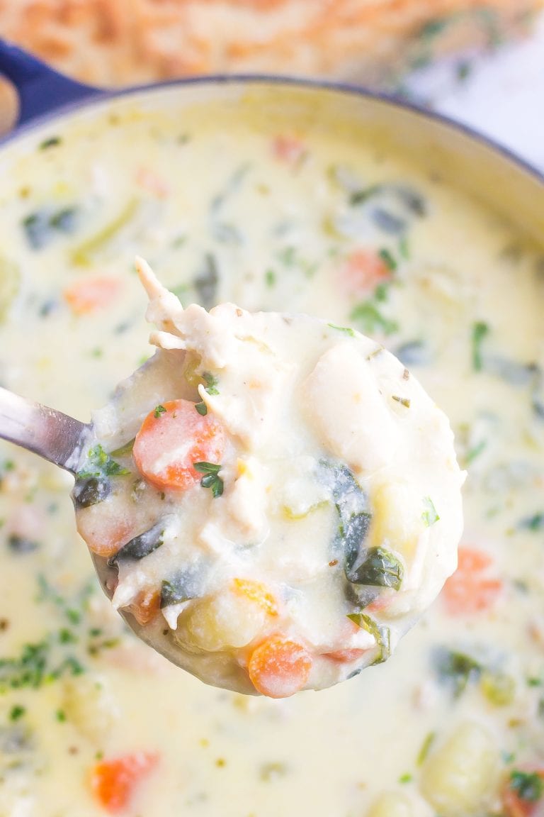 Chicken Gnocchi Soup (Extra Easy Recipe)