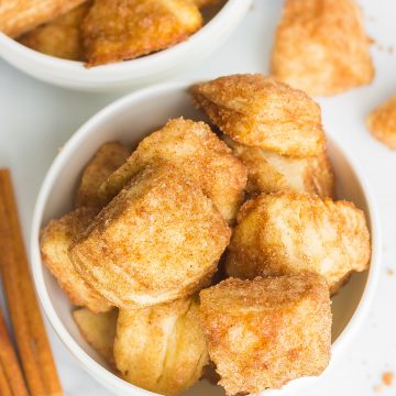 Cinnamon Sugar Biscuit Bites (4 Ingredients)