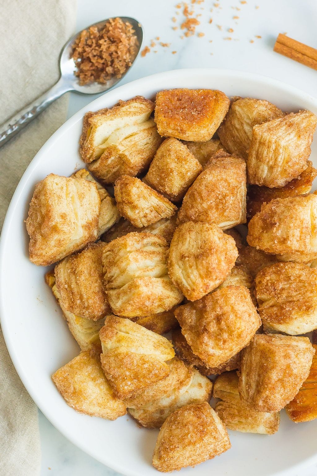 Cinnamon Sugar Biscuit Bites (4 Ingredients)