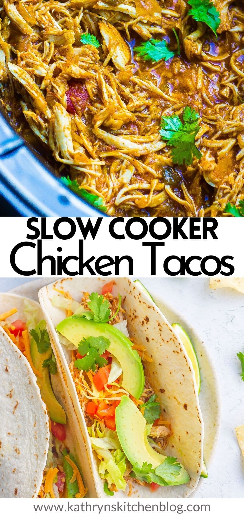 Slow Cooker Chicken Tacos (a family favorite)