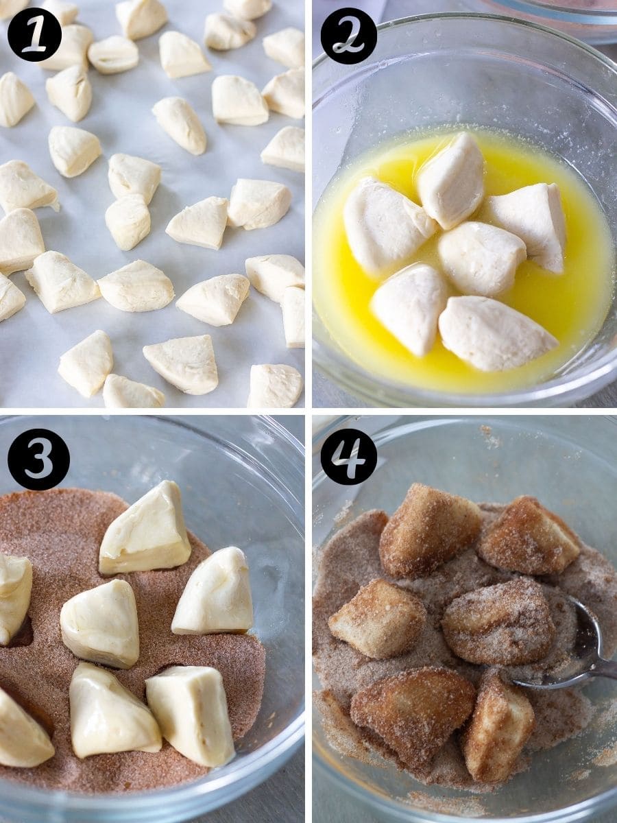 how to make cinnamon bites with canned biscuits