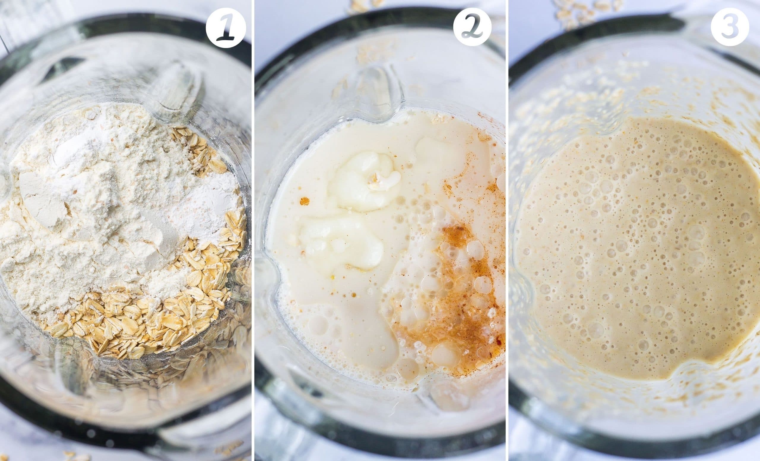 how to make blender oatmeal pancake recipe