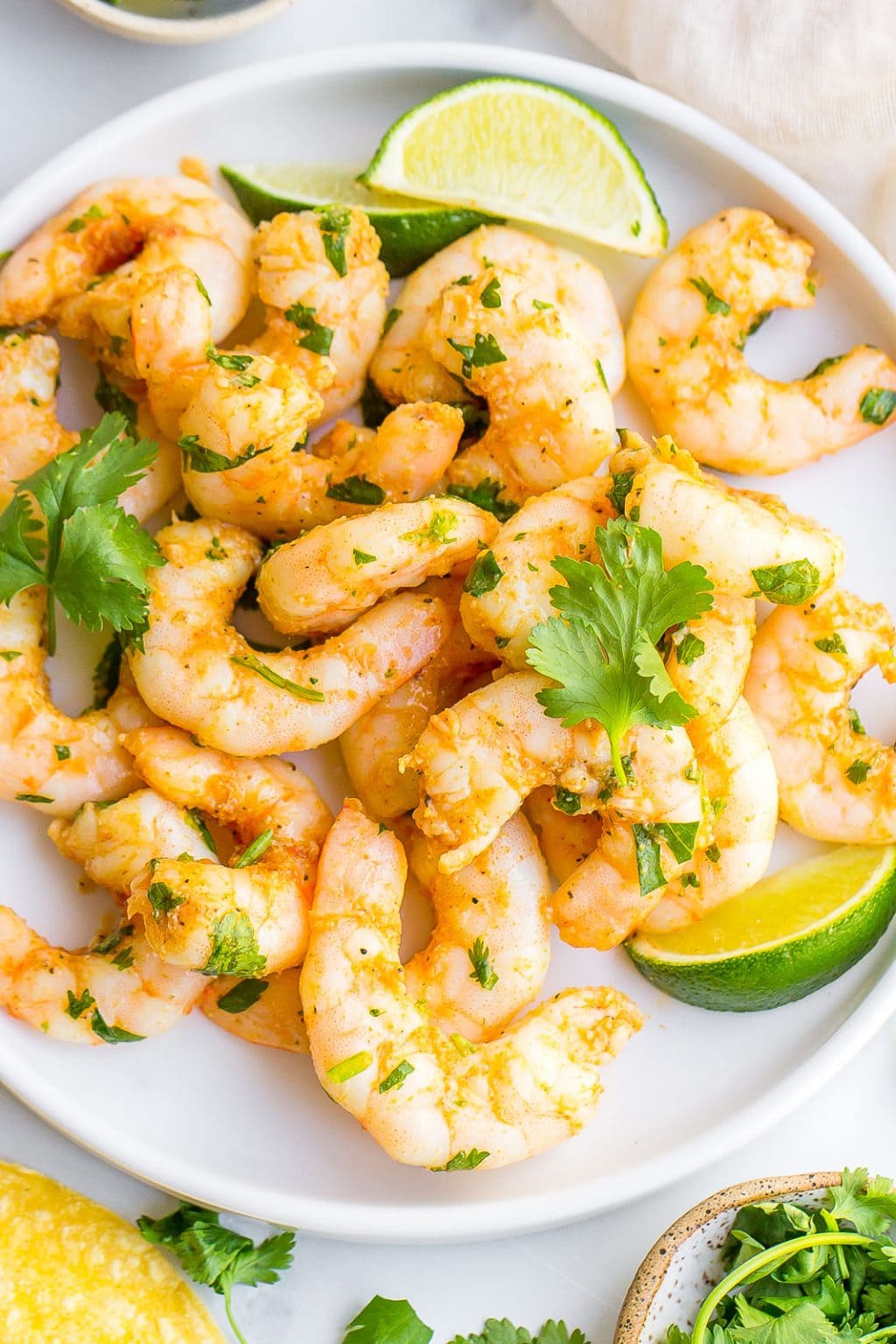 Cilantro Lime Shrimp Recipe - Kathryn's Kitchen