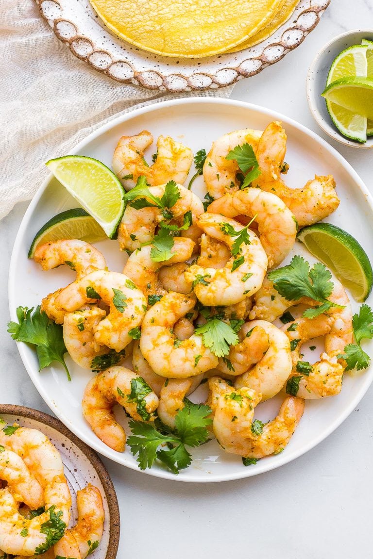 Cilantro Lime Shrimp Recipe - Kathryn's Kitchen