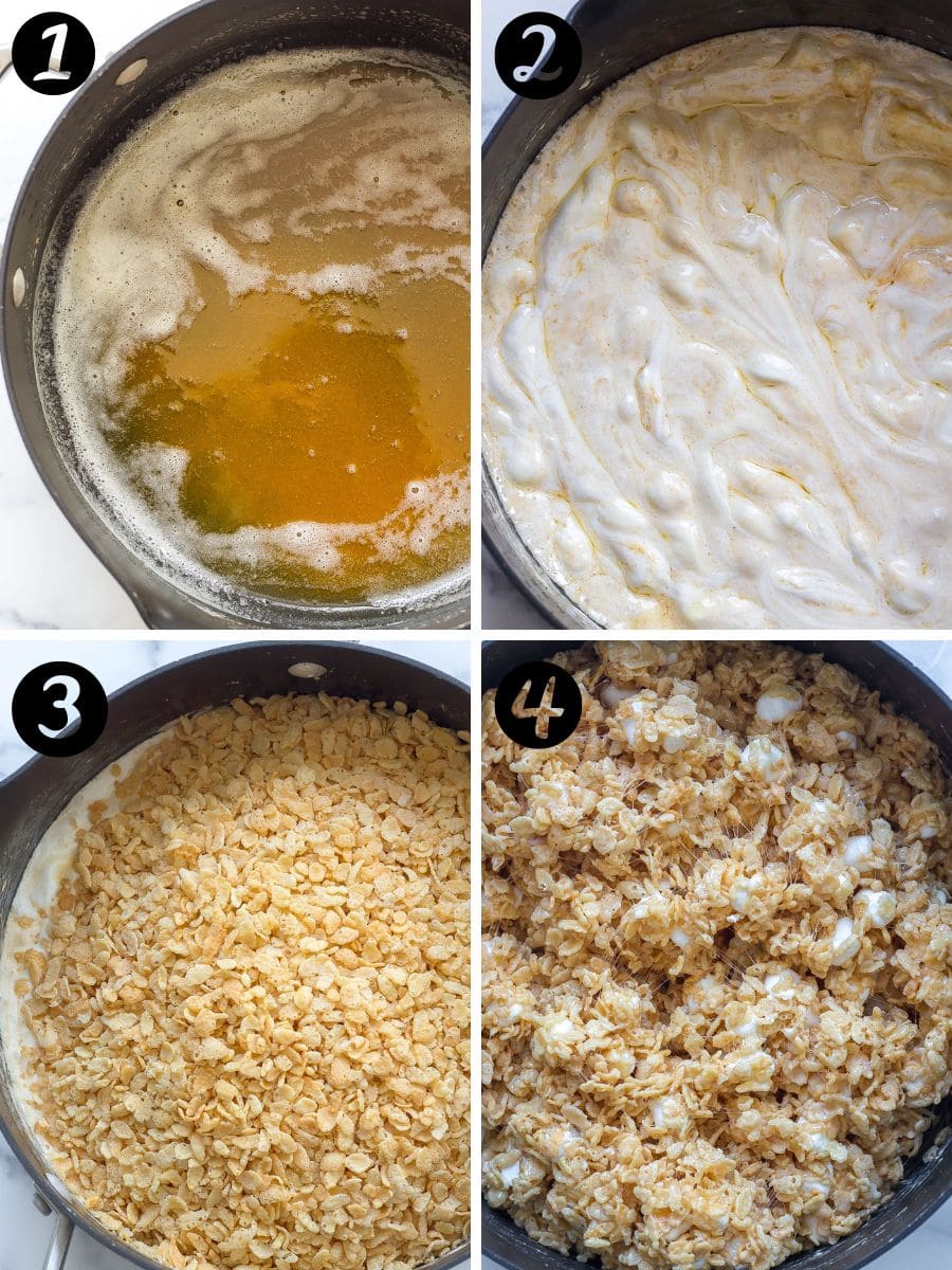 how to make rice krispy treats
