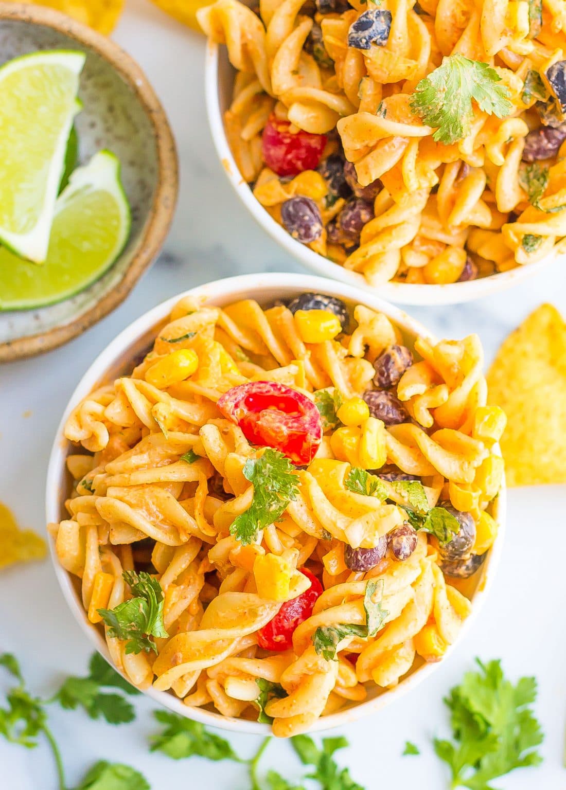 Easy Taco Pasta Salad Recipe Bursting With Taco Flavors