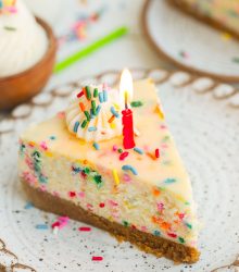 Birthday Cake Cheesecake