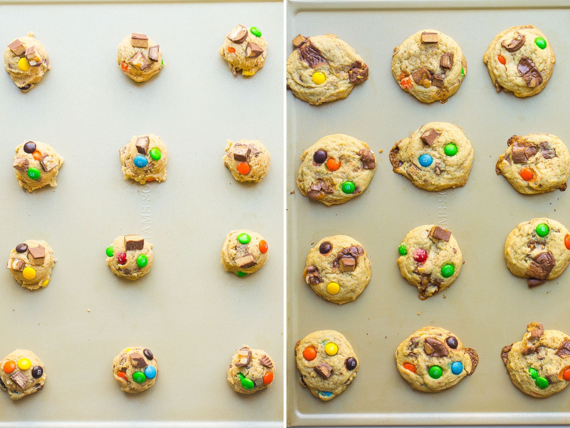 How to make Halloween Candy Cookie Recipe.