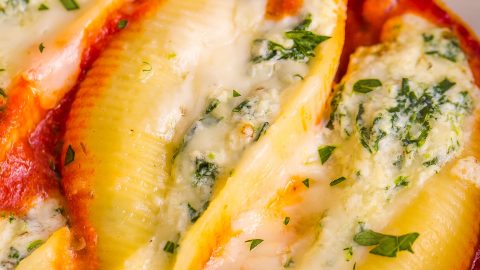 Ricotta Stuffed Shells Recipe - Savory Experiments