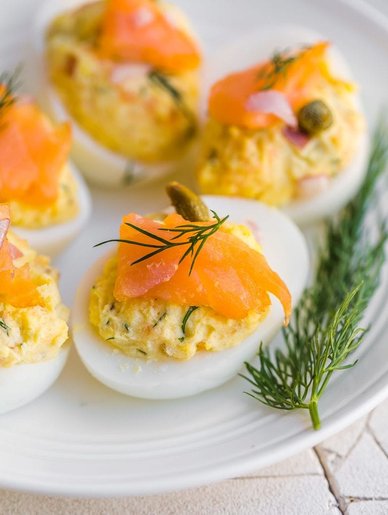 Smoked Salmon Deviled Egg Recipe