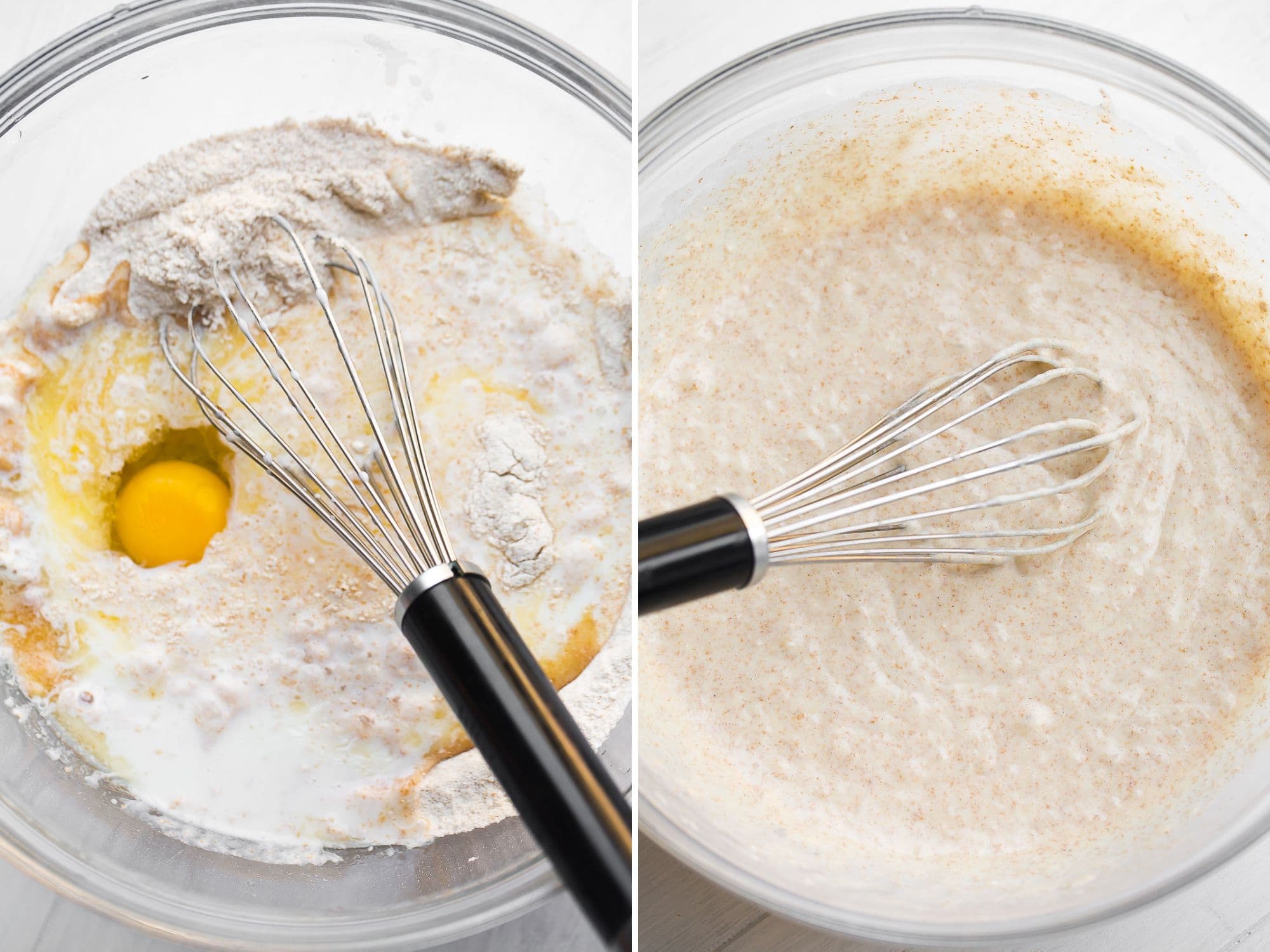 Silver dollar pancake recipe batter.