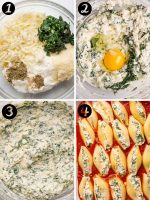 EASY Ricotta Cheese and Spinach Stuffed Pasta Shells
