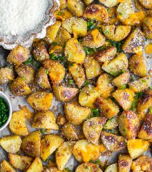 Cheesy Roasted Potatoes