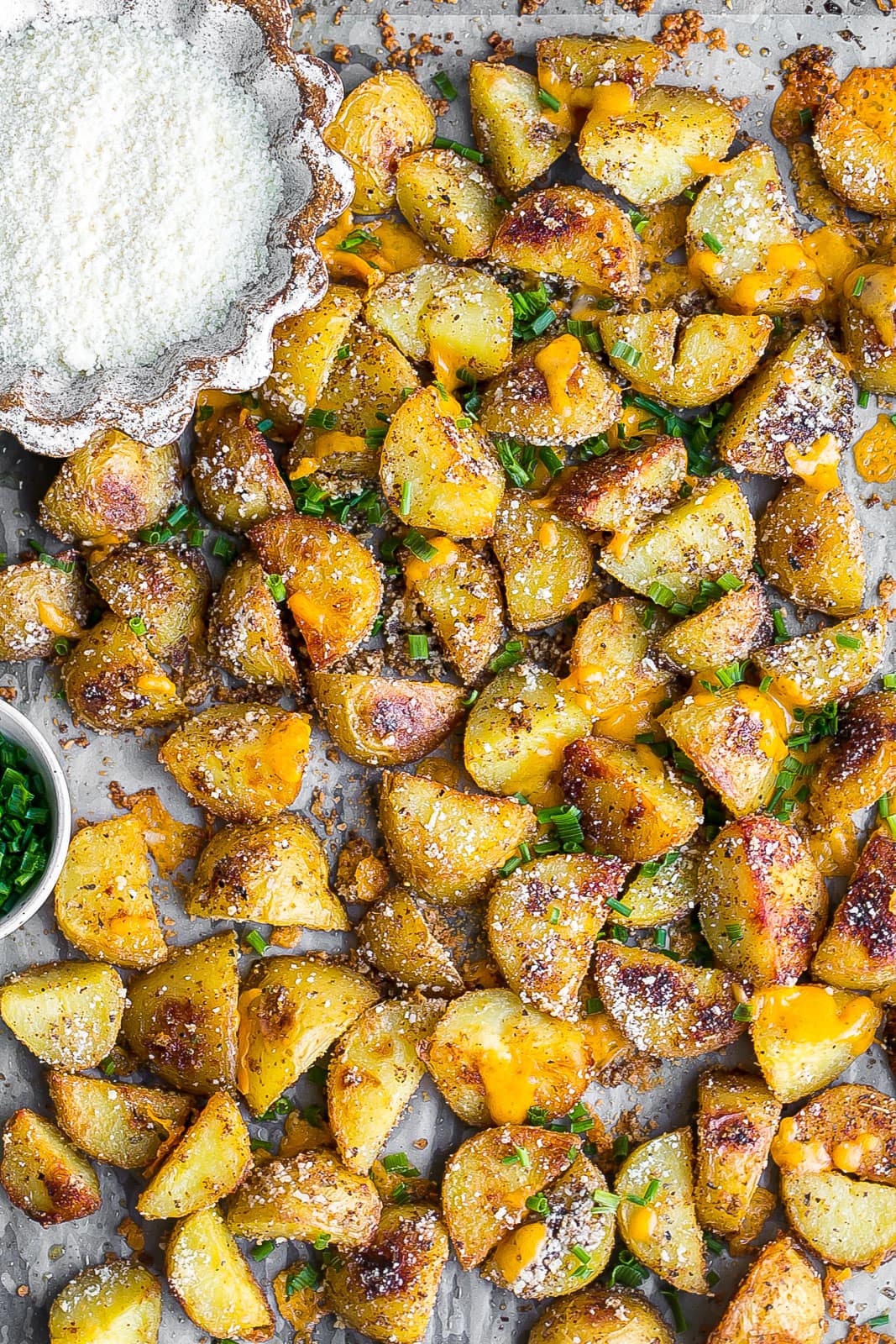 Cheesy Roasted Potatoes