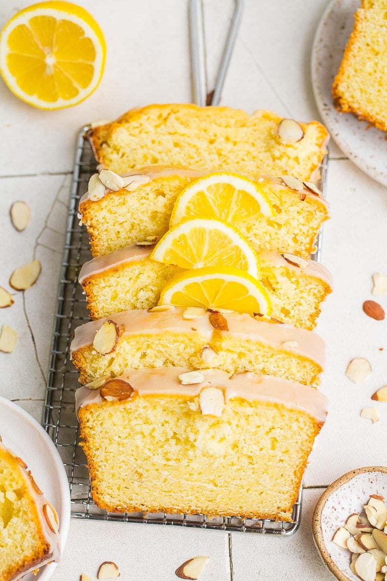 Almond Loaf Cake with Lemon