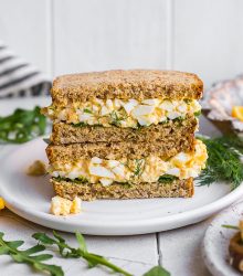 High Protein Egg Salad with Dill