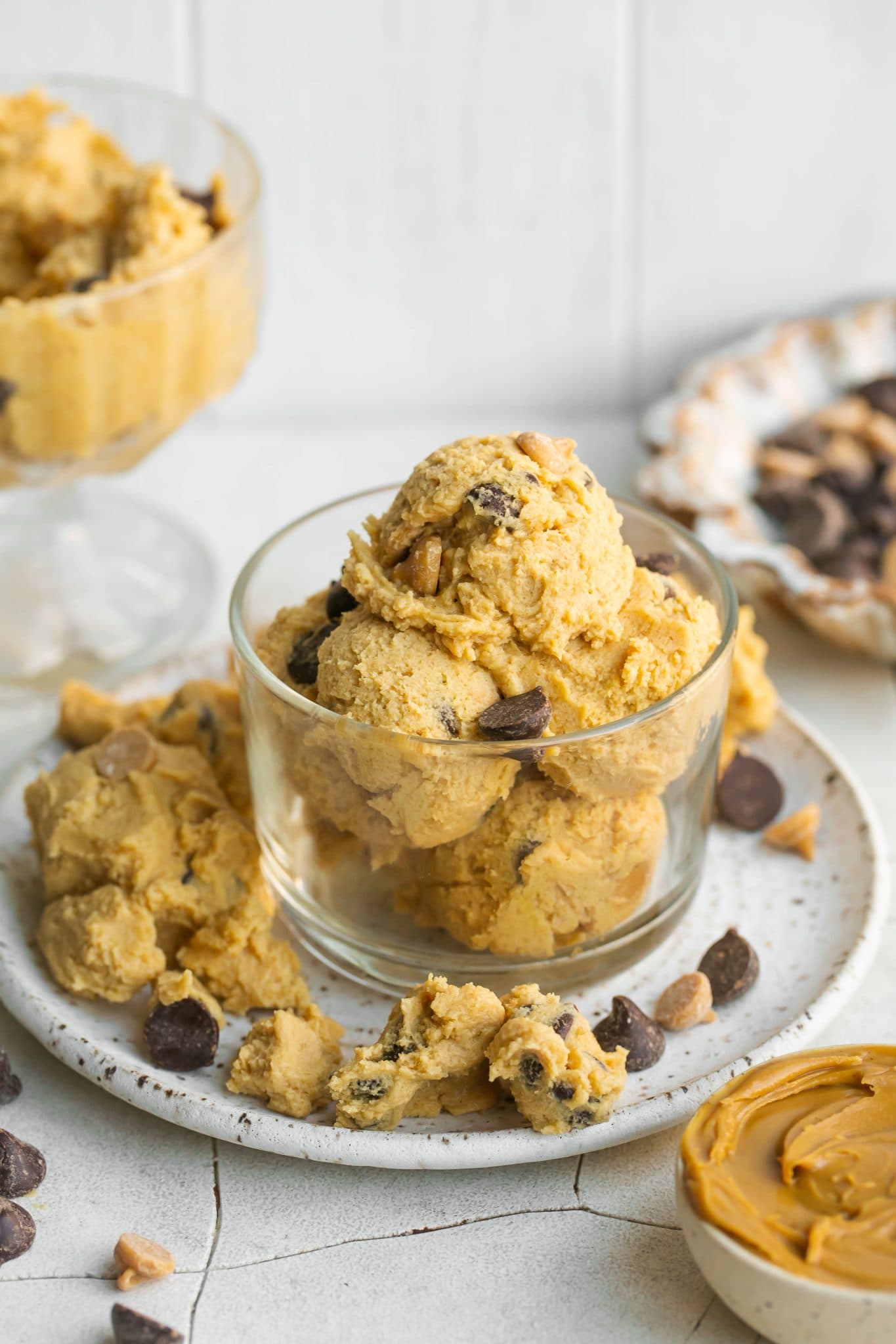 Edible Peanut Butter Cookie Dough- Kathryn's Kitchen Blog