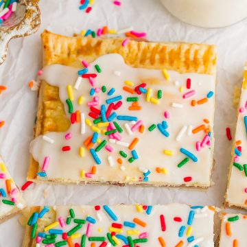 Giant Frosted Strawberry Pop Tart