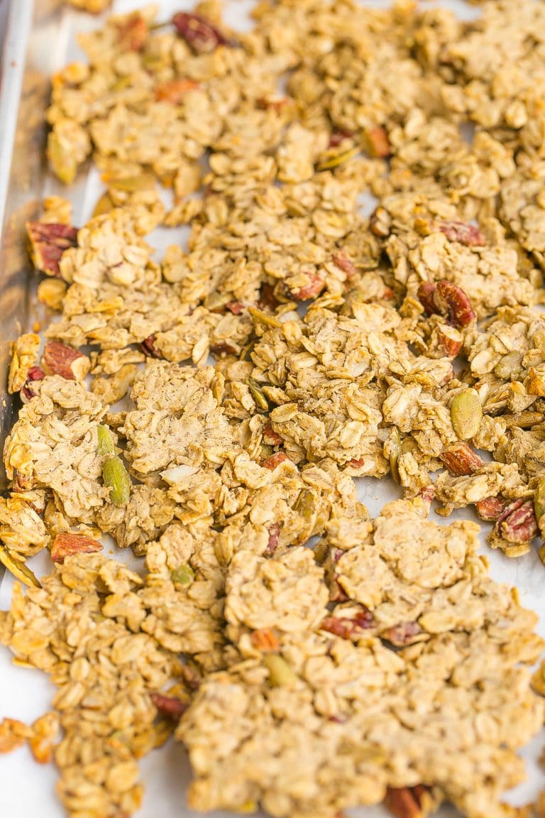 Easy Homemade Protein Granola Recipe (Can be Gluten-Free)