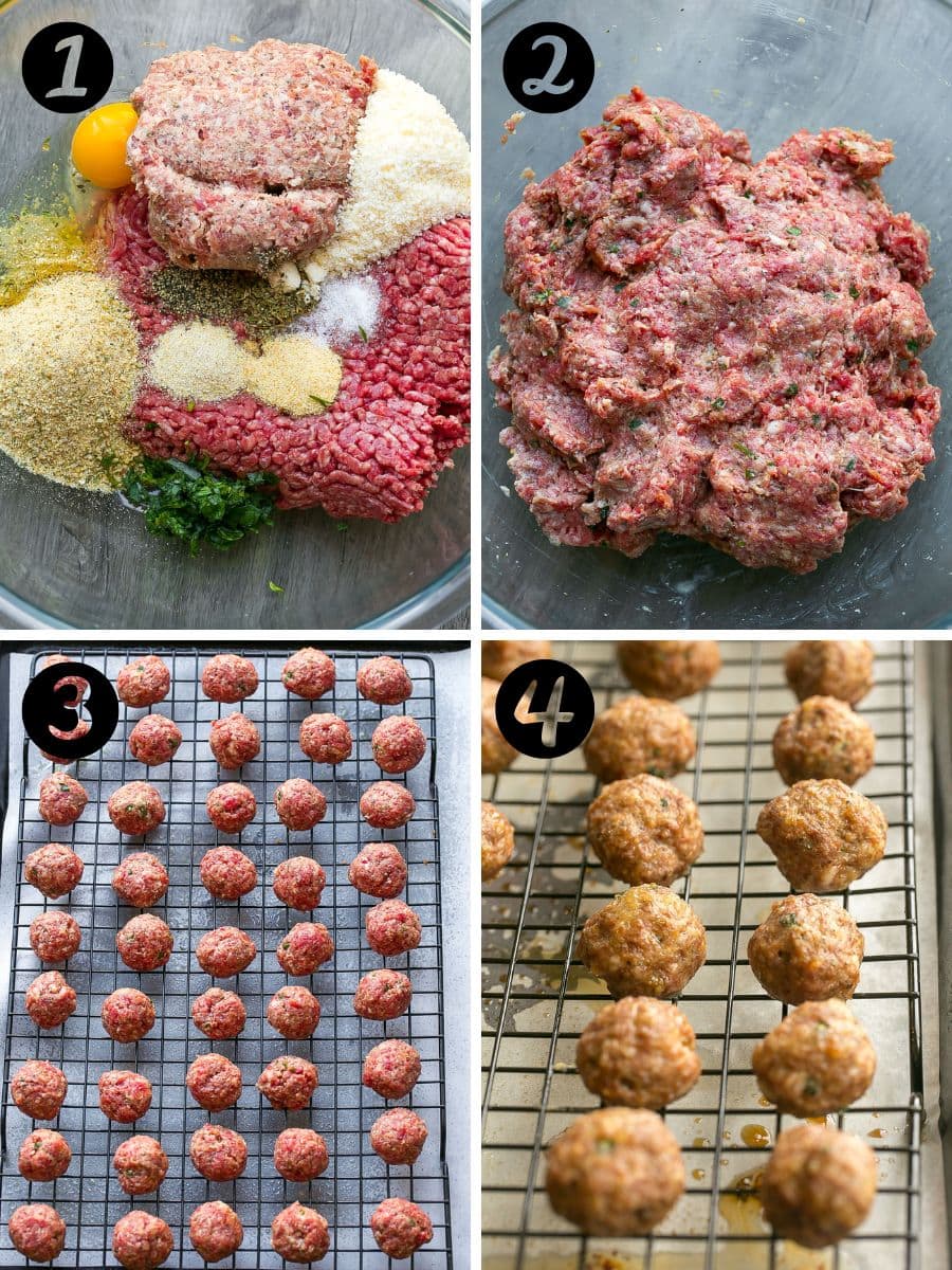 How to make a mini meatballs recipe.