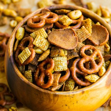 Homemade Bold Chex Mix Recipe (Baked & Extra-Bold Flavor)