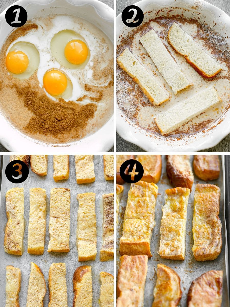How to make French Toast Sticks recipe.