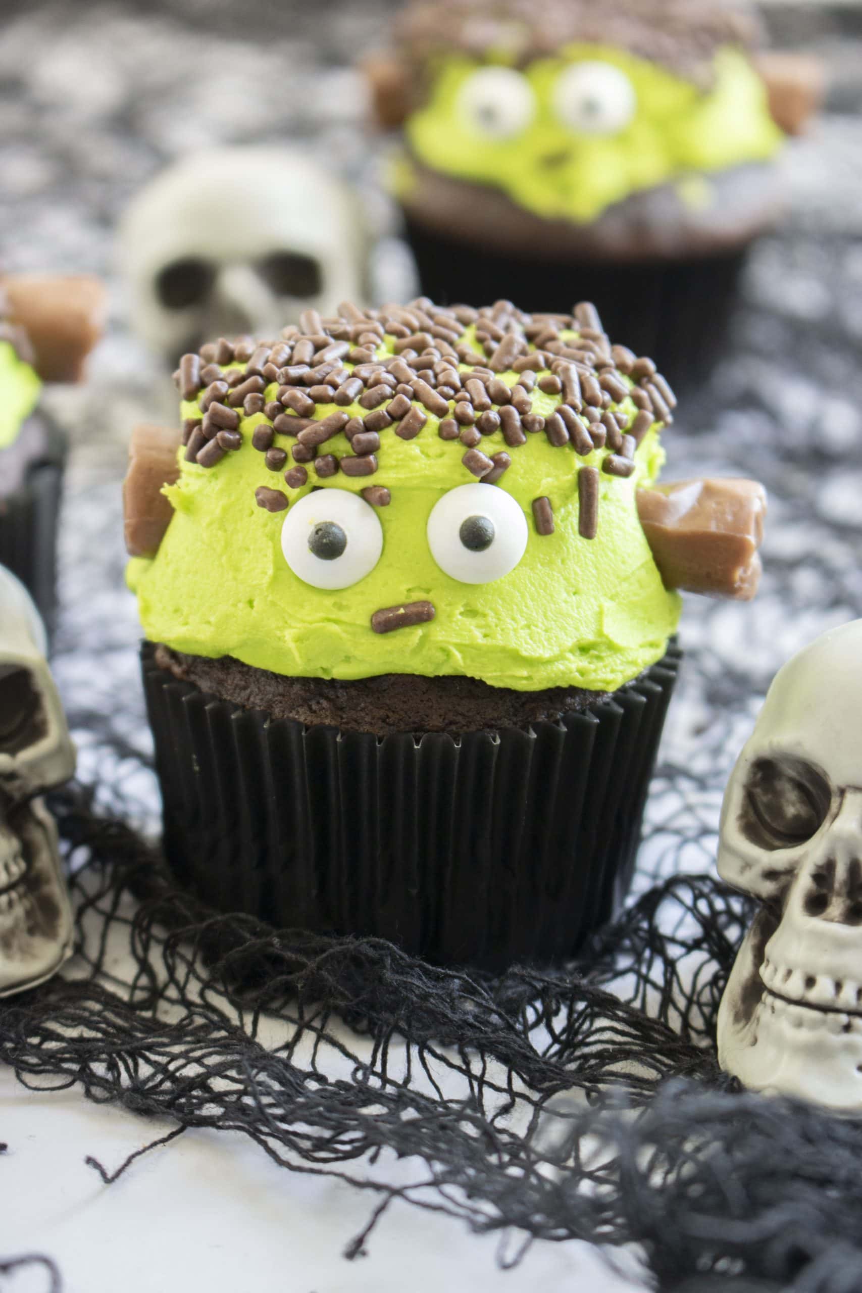 Frankenstein Cupcakes