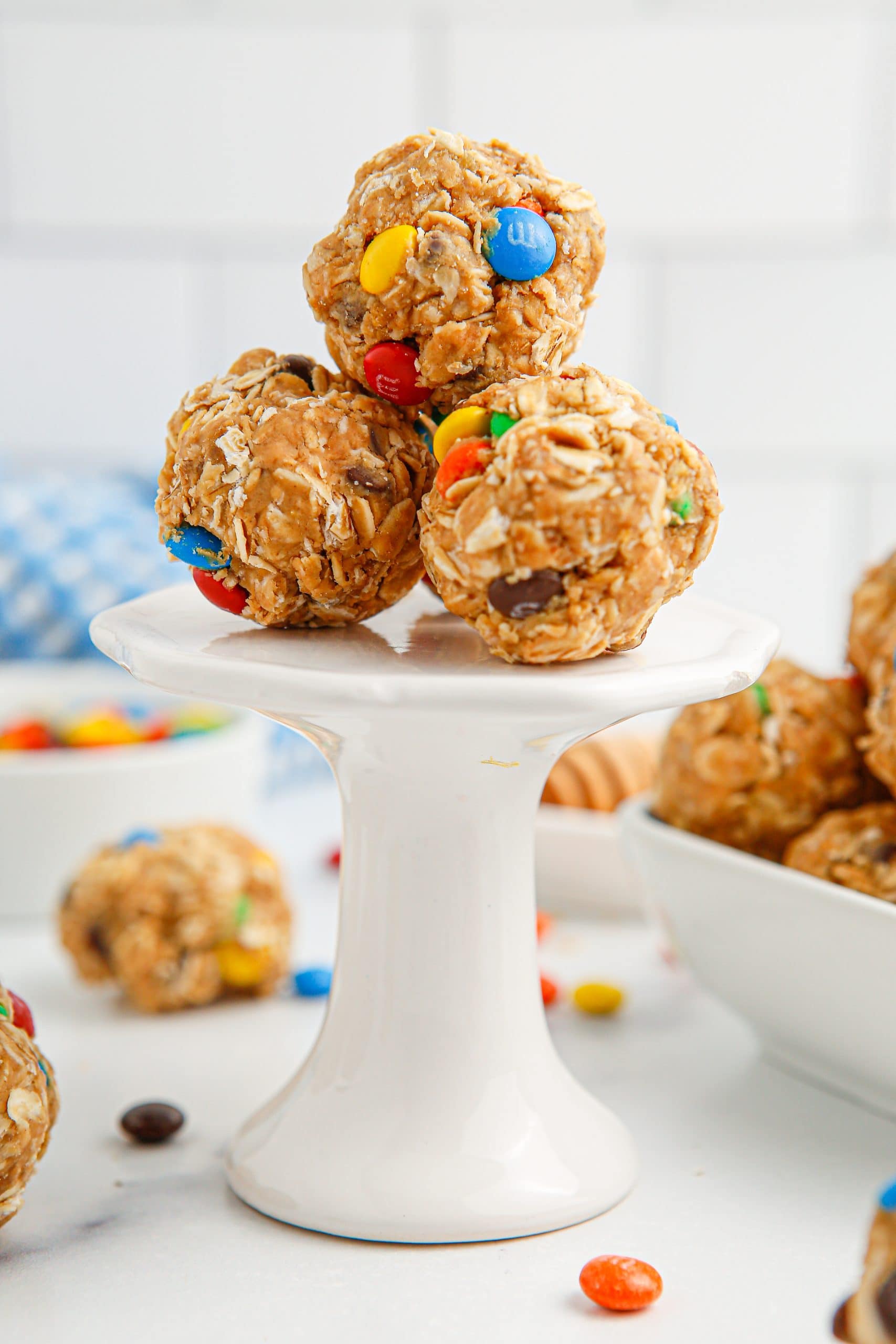 Monster Energy balls with M&Ms.