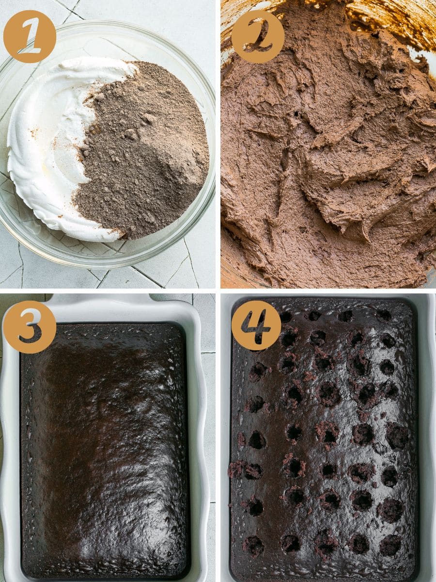 How to make Oreo Dirt Cake.