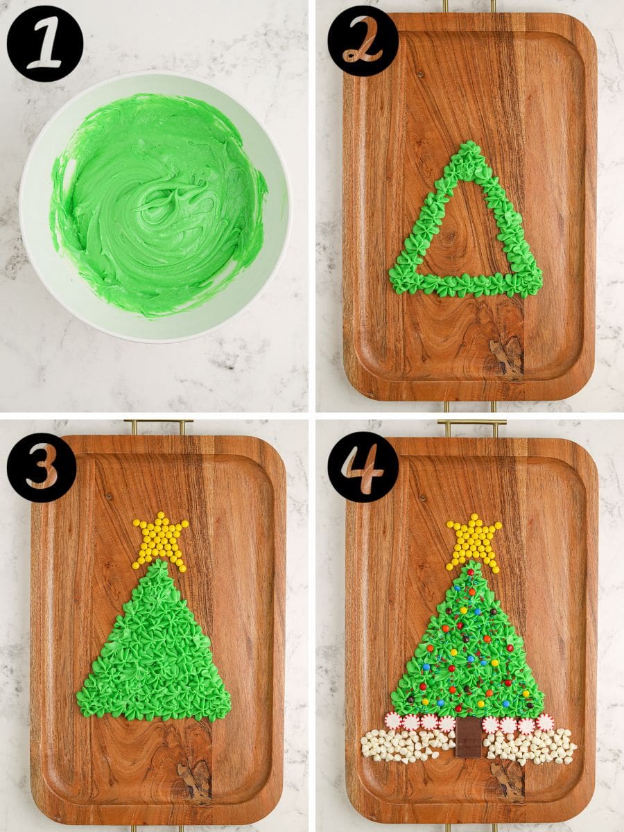 How to make frosting board.