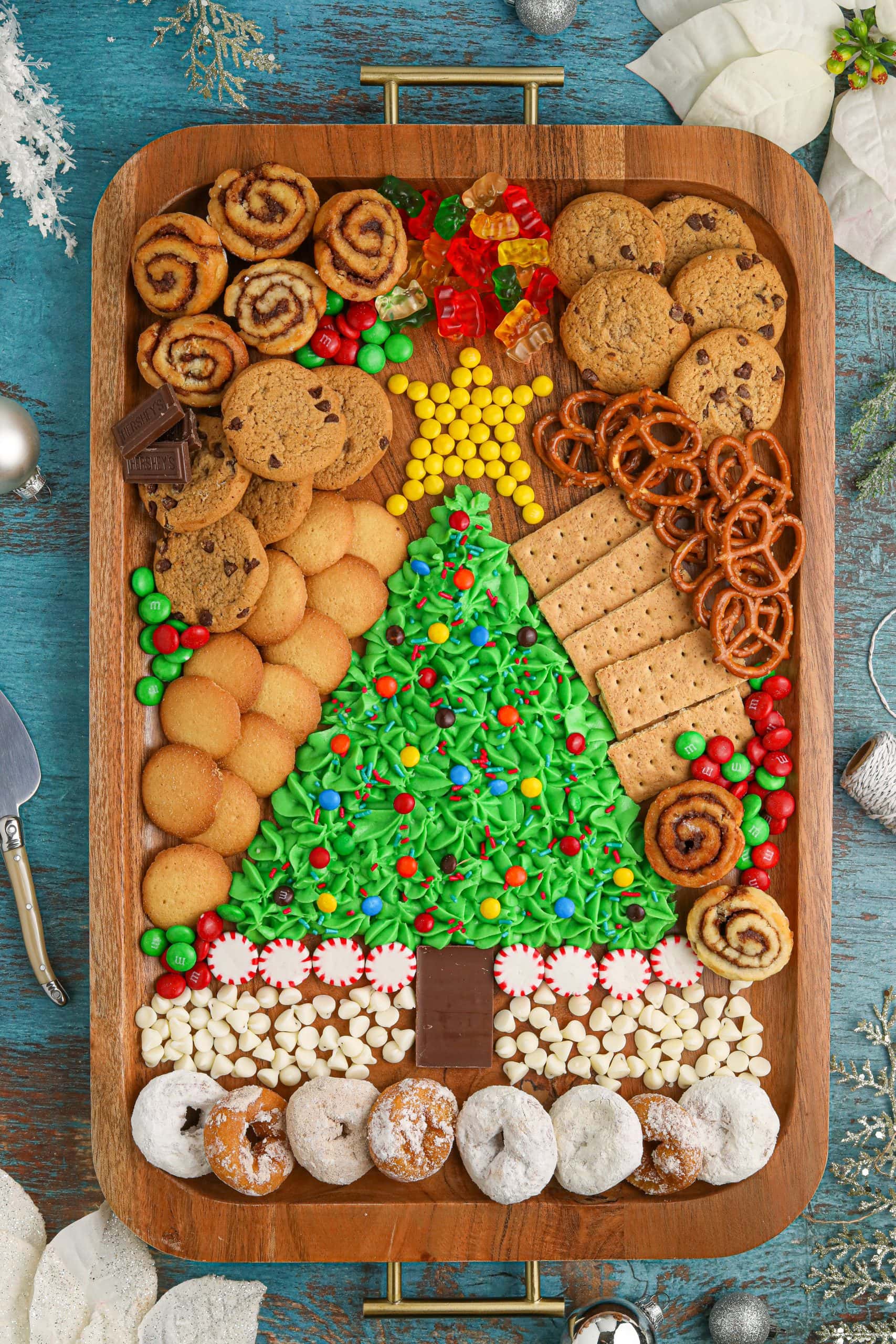Christmas frosting board.