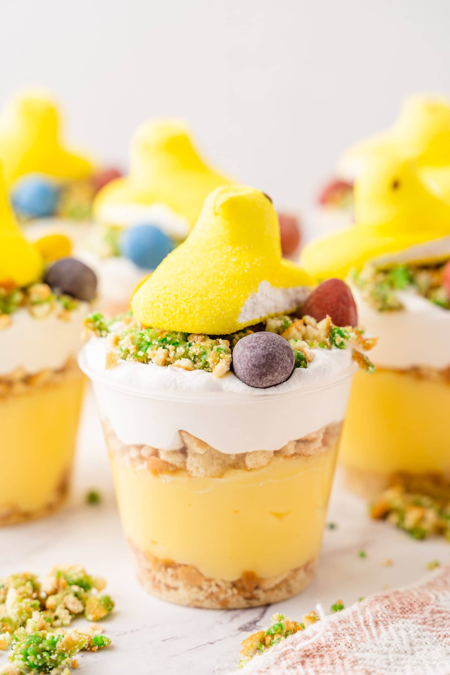 Peeps Easter Pudding Cups