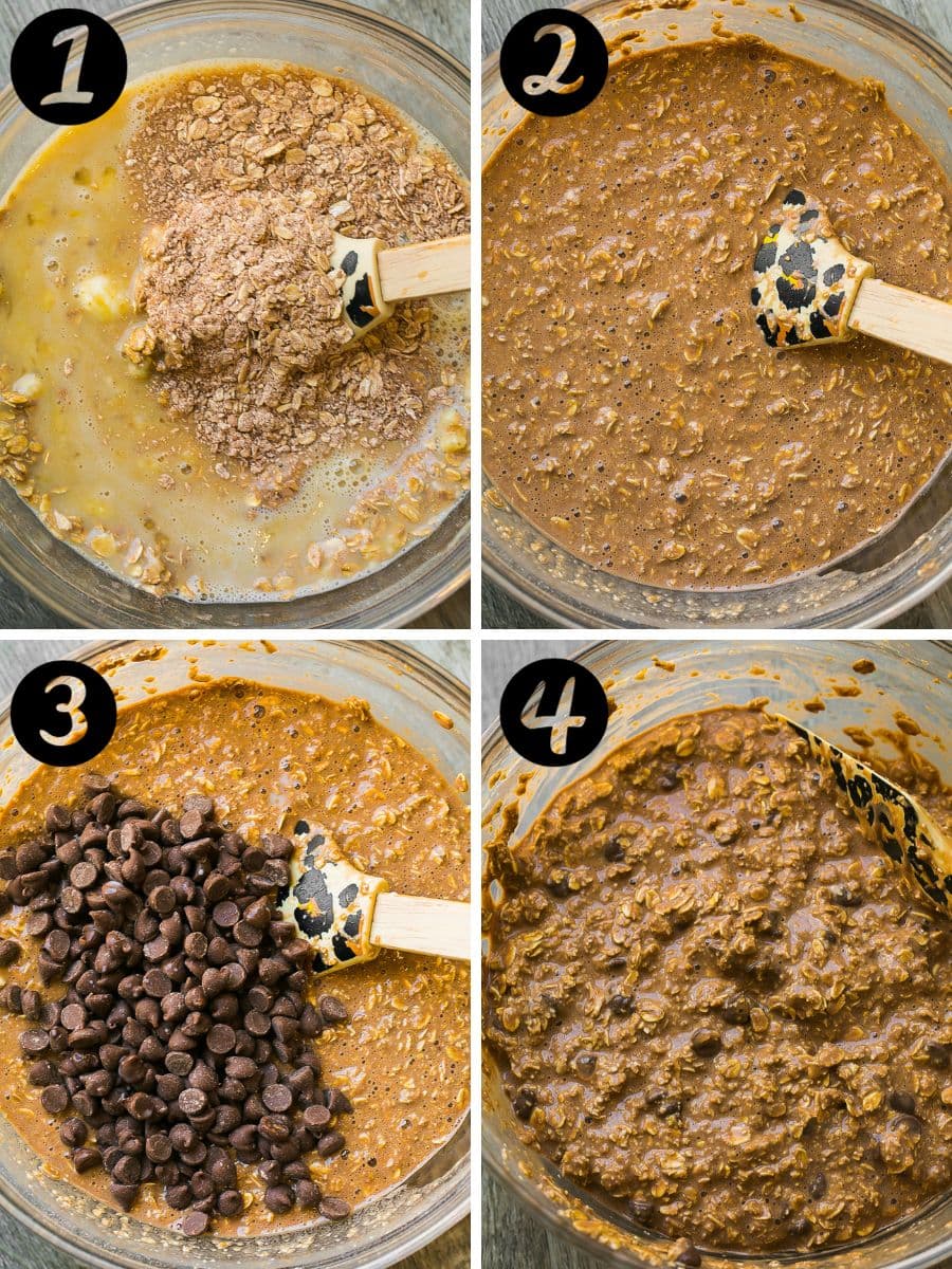 How to make brownie baked oatmeal.