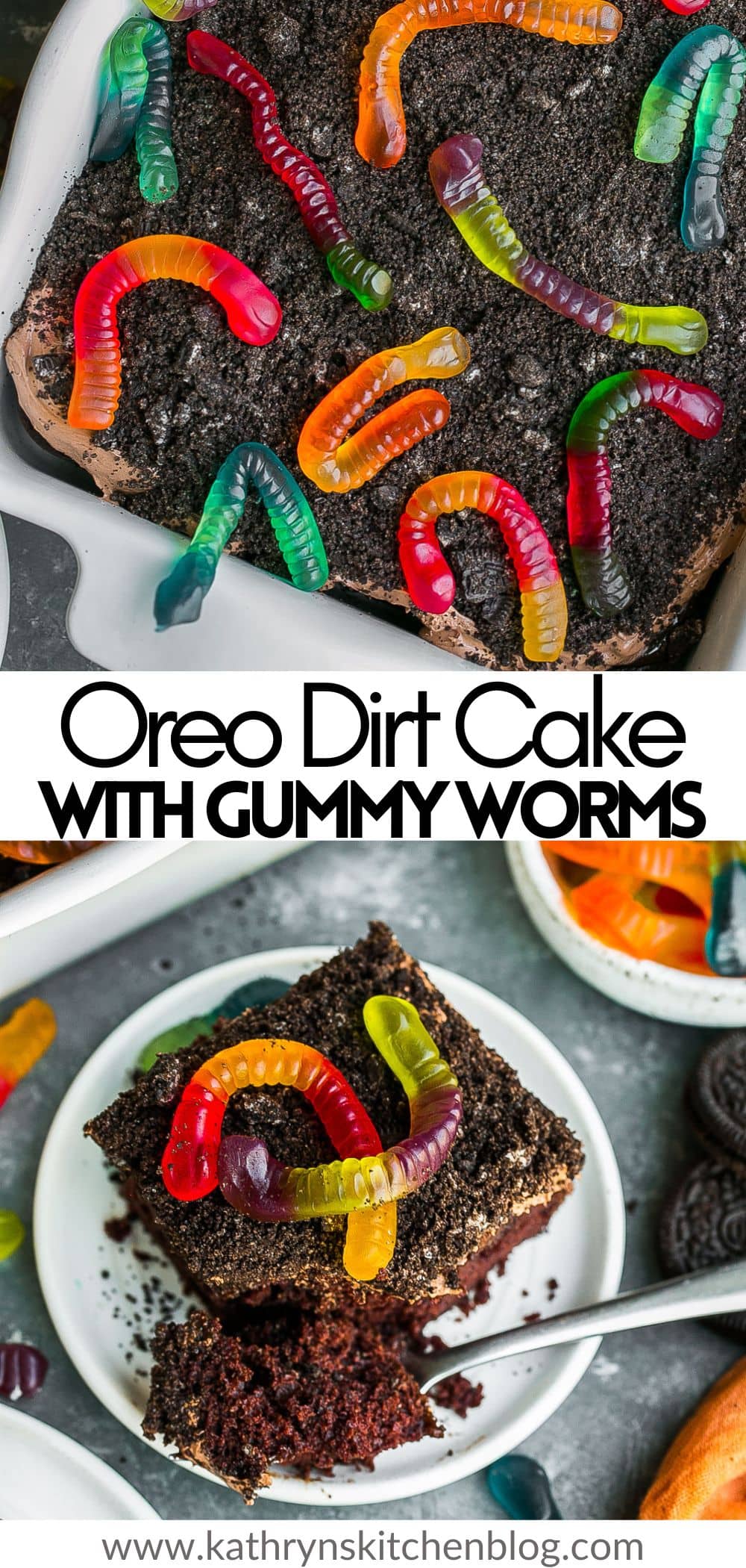 Easy Oreo Dirt Cake Recipe (Made with Chocolate Cake)