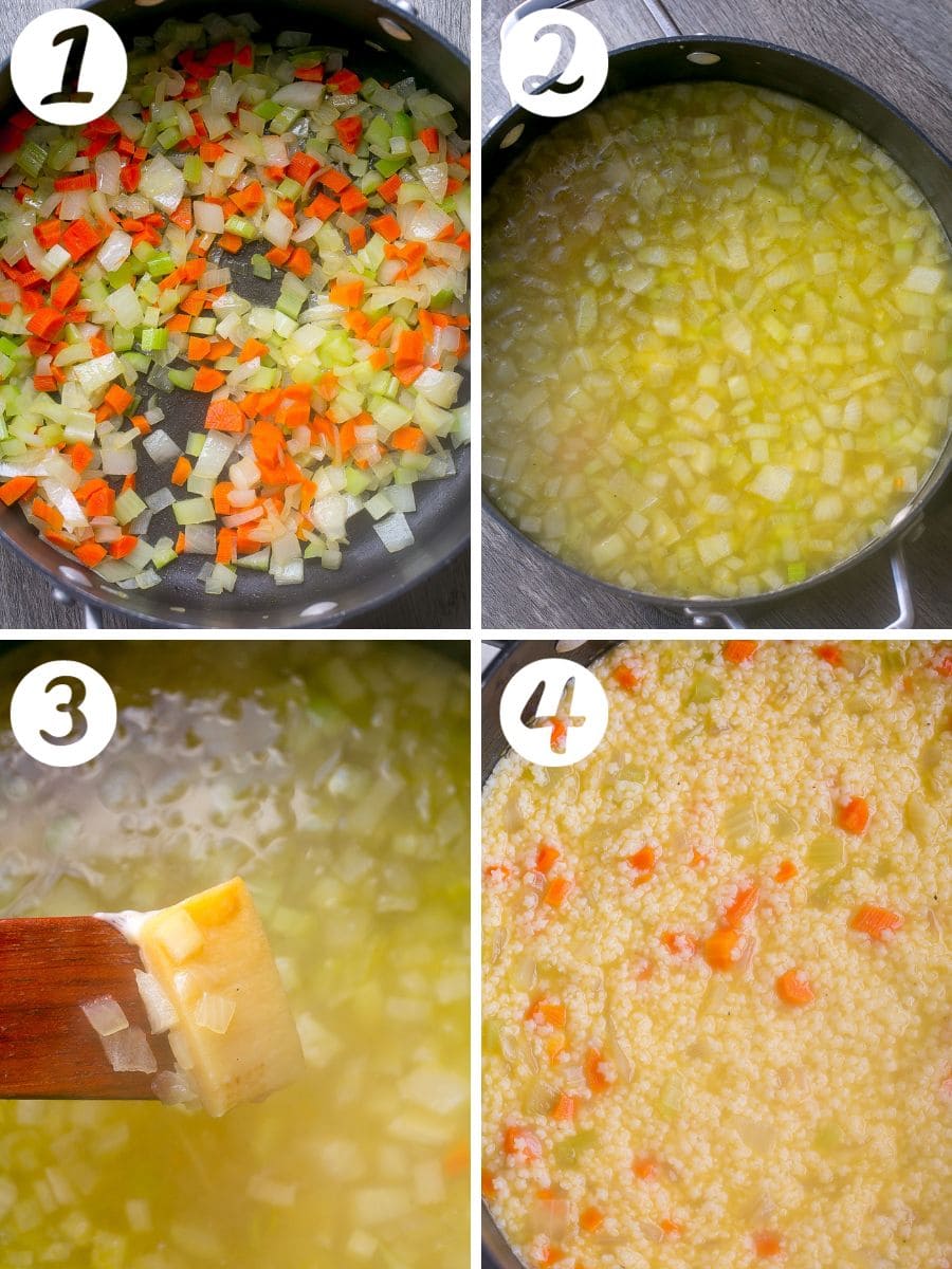 How to make pastina soup.