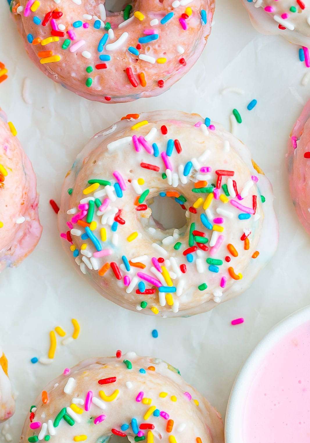 Easy Baked Funfetti Donuts- Kathryn's Kitchen