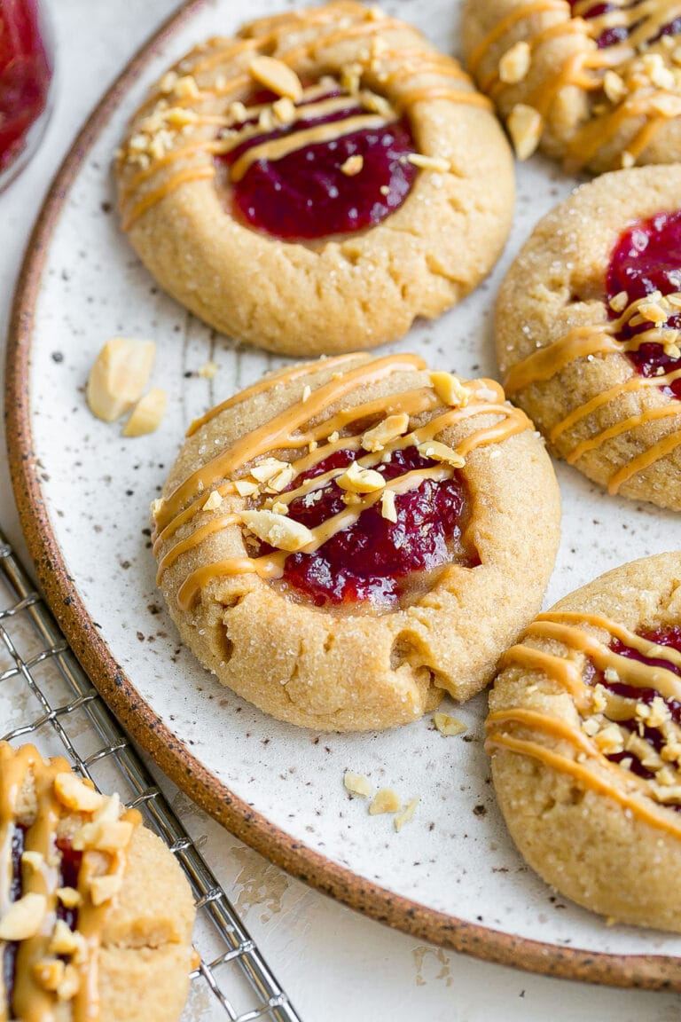 Peanut Butter and Jelly Cookies- Kathryn's Kitchen