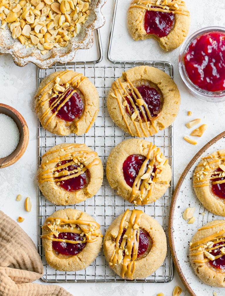 Peanut Butter and Jelly Cookies- Kathryn's Kitchen