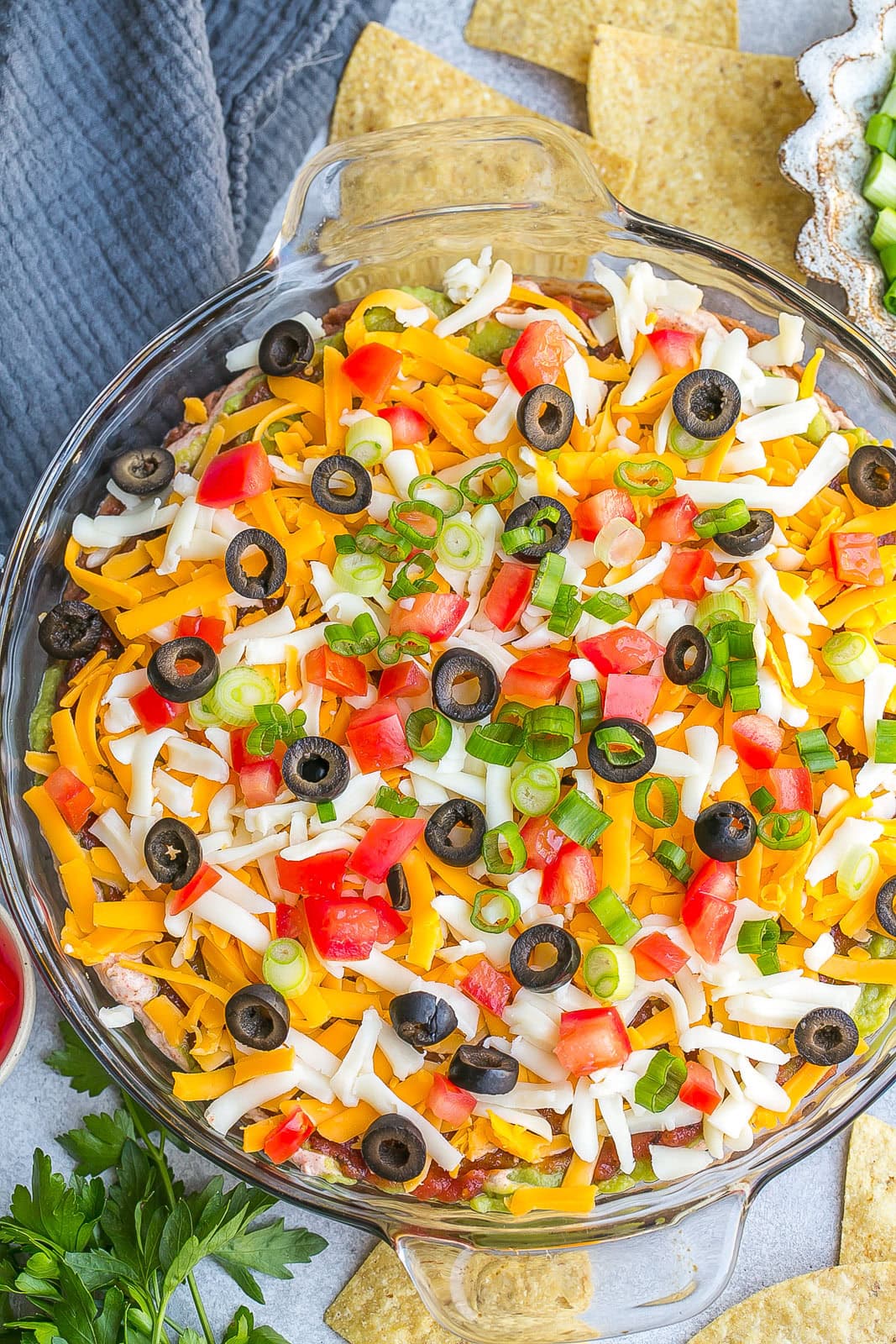 5 Layer Bean Dip (Easy 10 Minute Recipe)