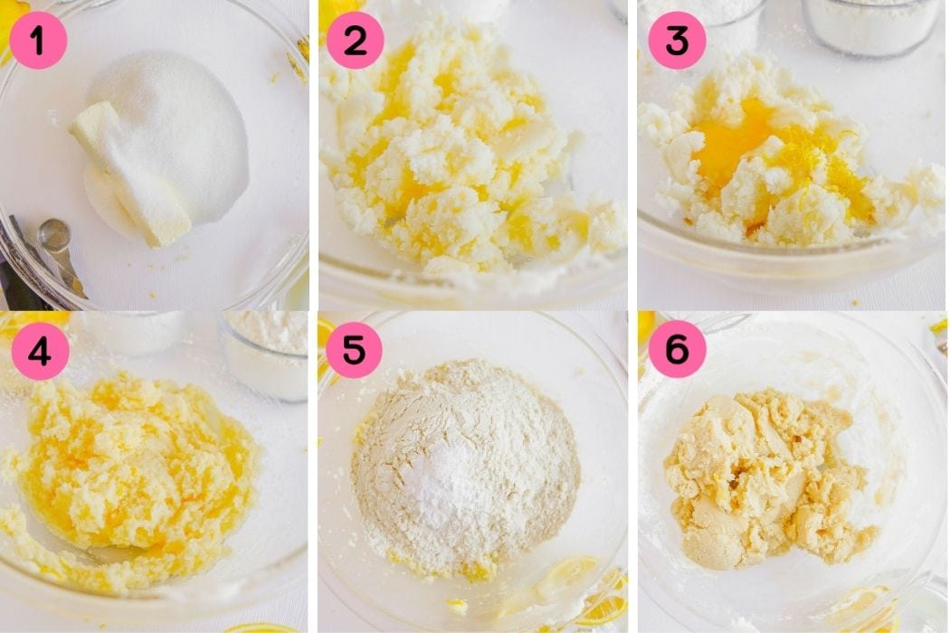 How to make soft lemon cookies.