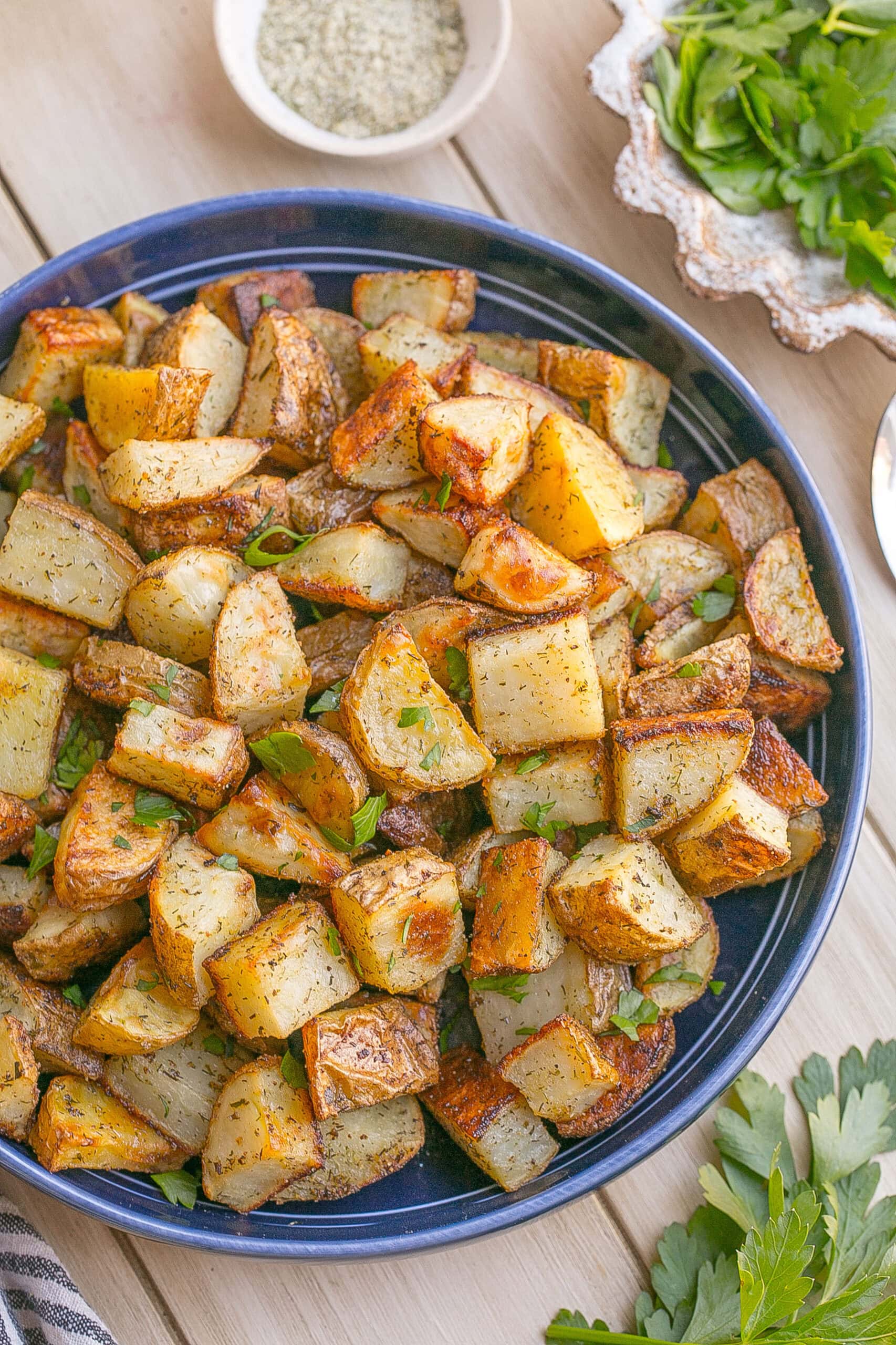 Bowl of Ranch Potatoes.