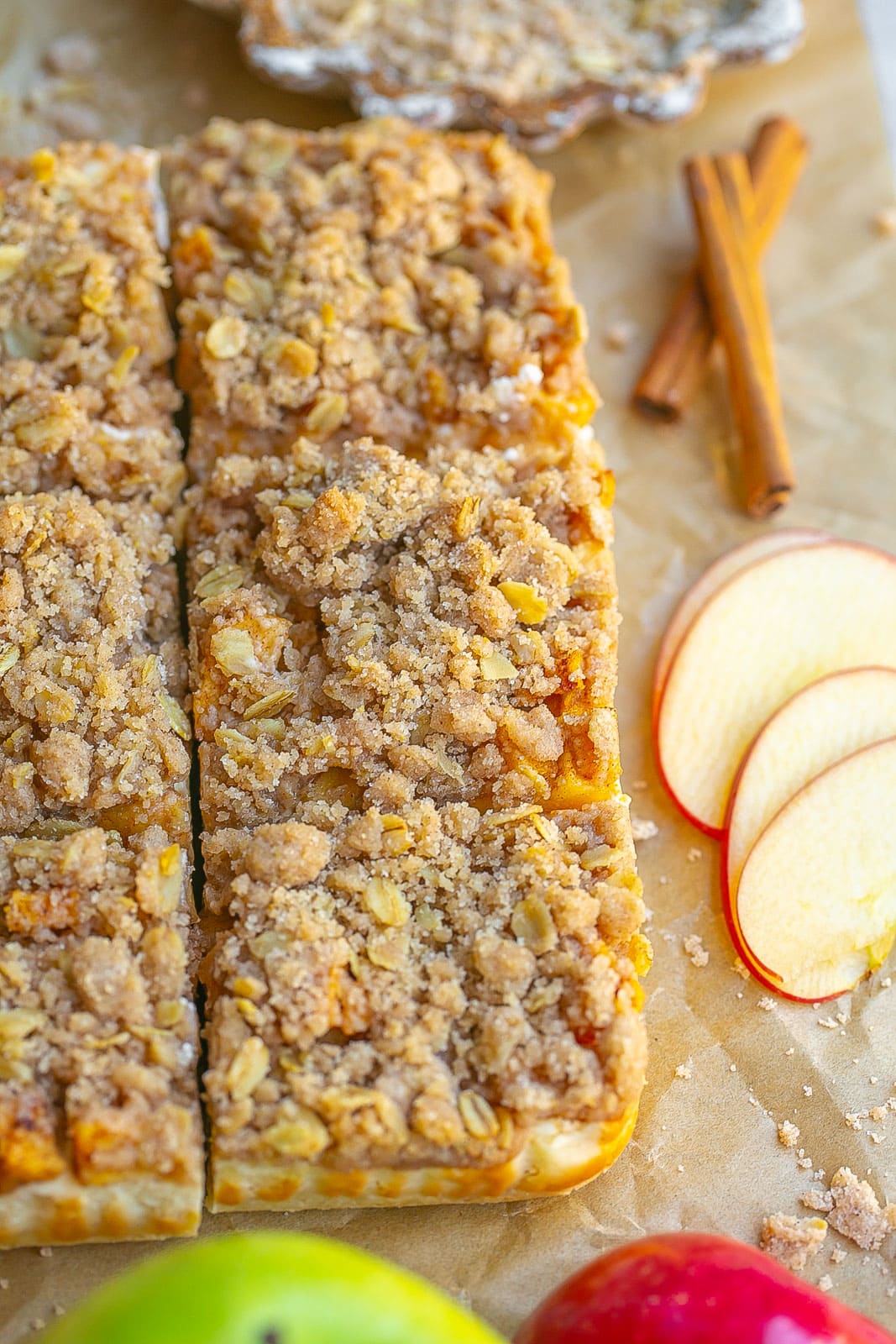 Apple Pie Cheesecake Bars.