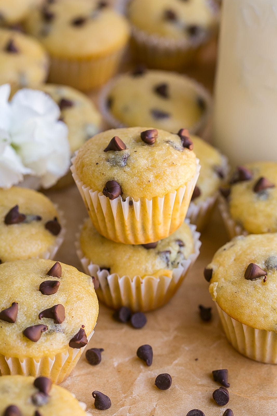 Mini Chocolate Chip Muffins