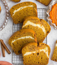 Pumpkin Cheesecake Bread-30