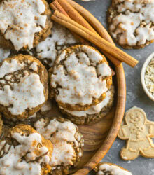 Gingerbread Oatmeal Cookies-43