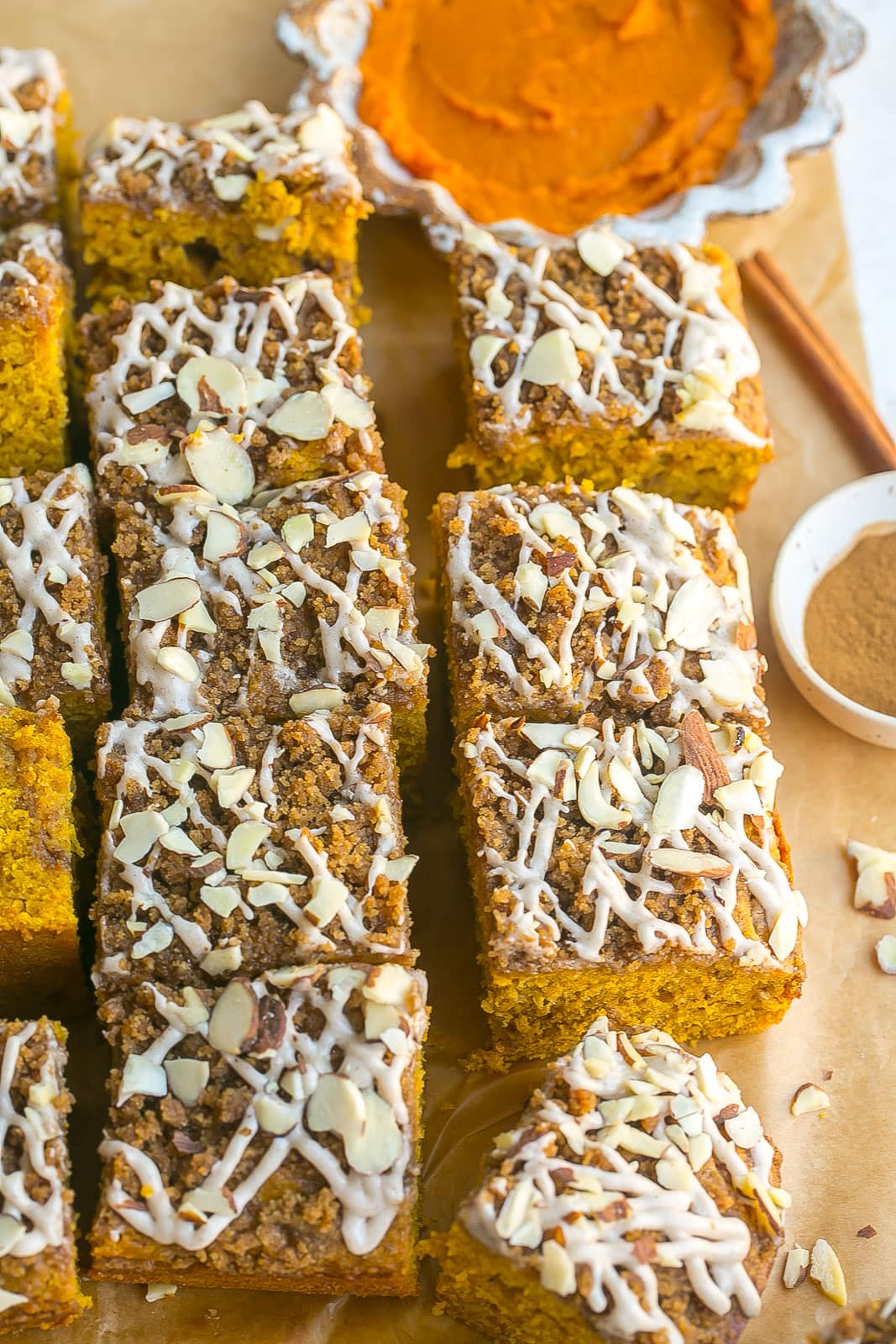 Pumpkin Snack Cake.