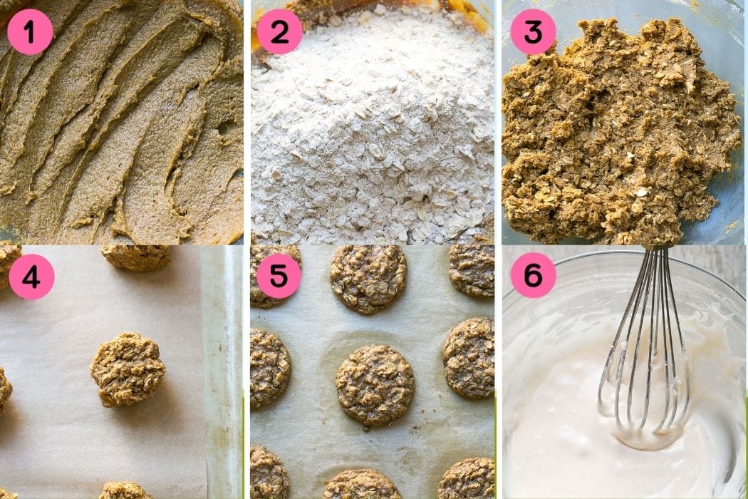 How to make gingerbread oatmeal cookies recipe.