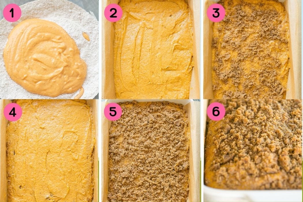 How to make a pumpkin coffee cake.